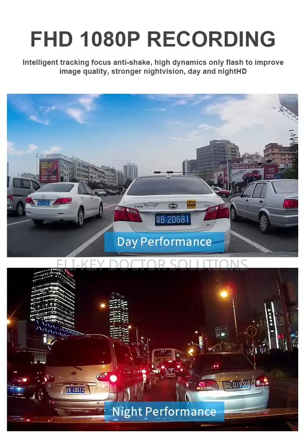 4.5 Inches Dual-view Car Dashcam Recorder Mirror