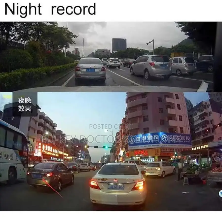 4.5 Inches Dual-view Car Dashcam Recorder Mirror