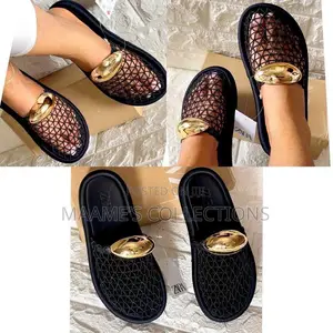 Zara Mesh Slip-on Flat Sandals / Slippers