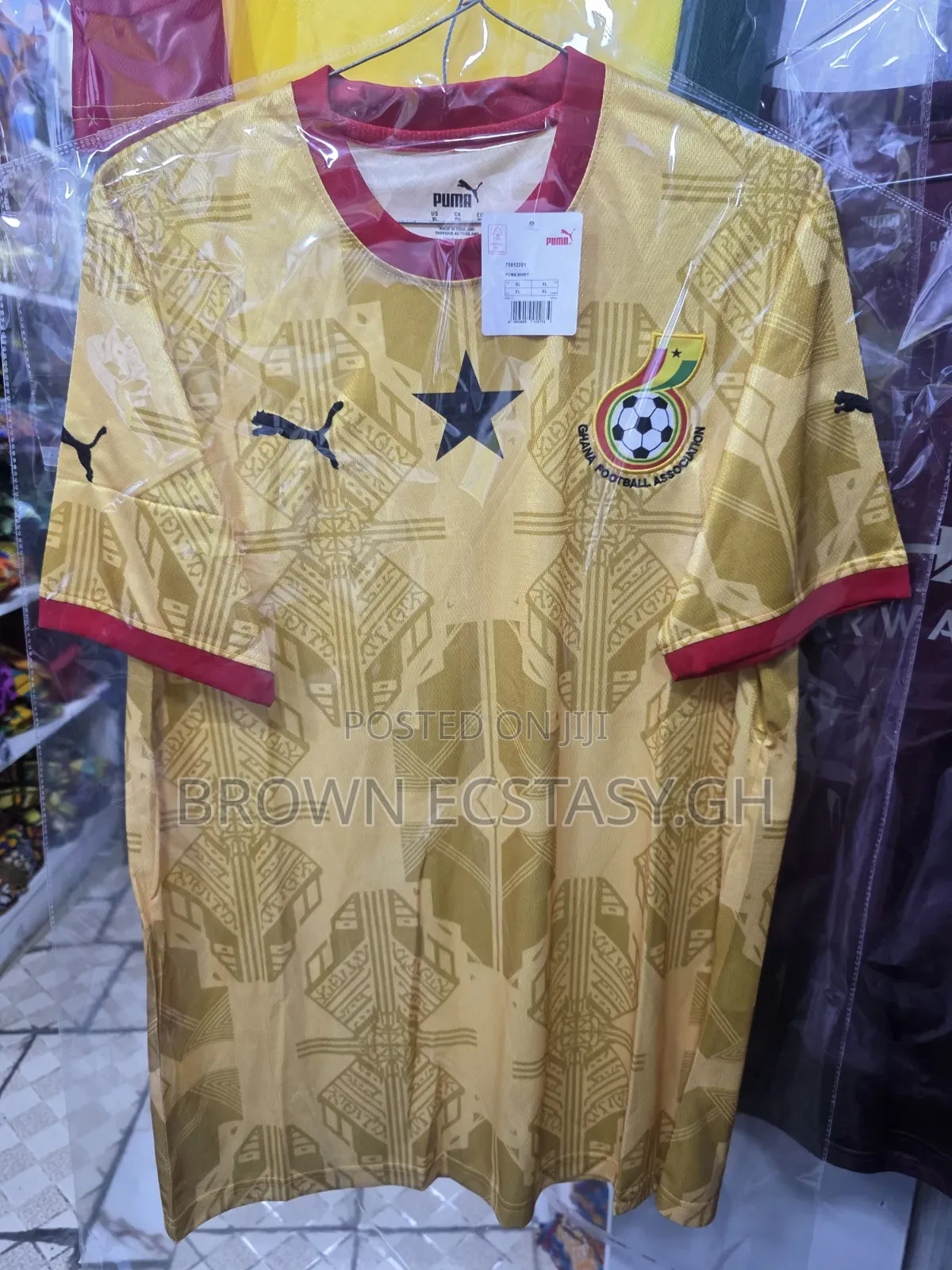 Ghana 2026 World Cup Jersey (Gold)