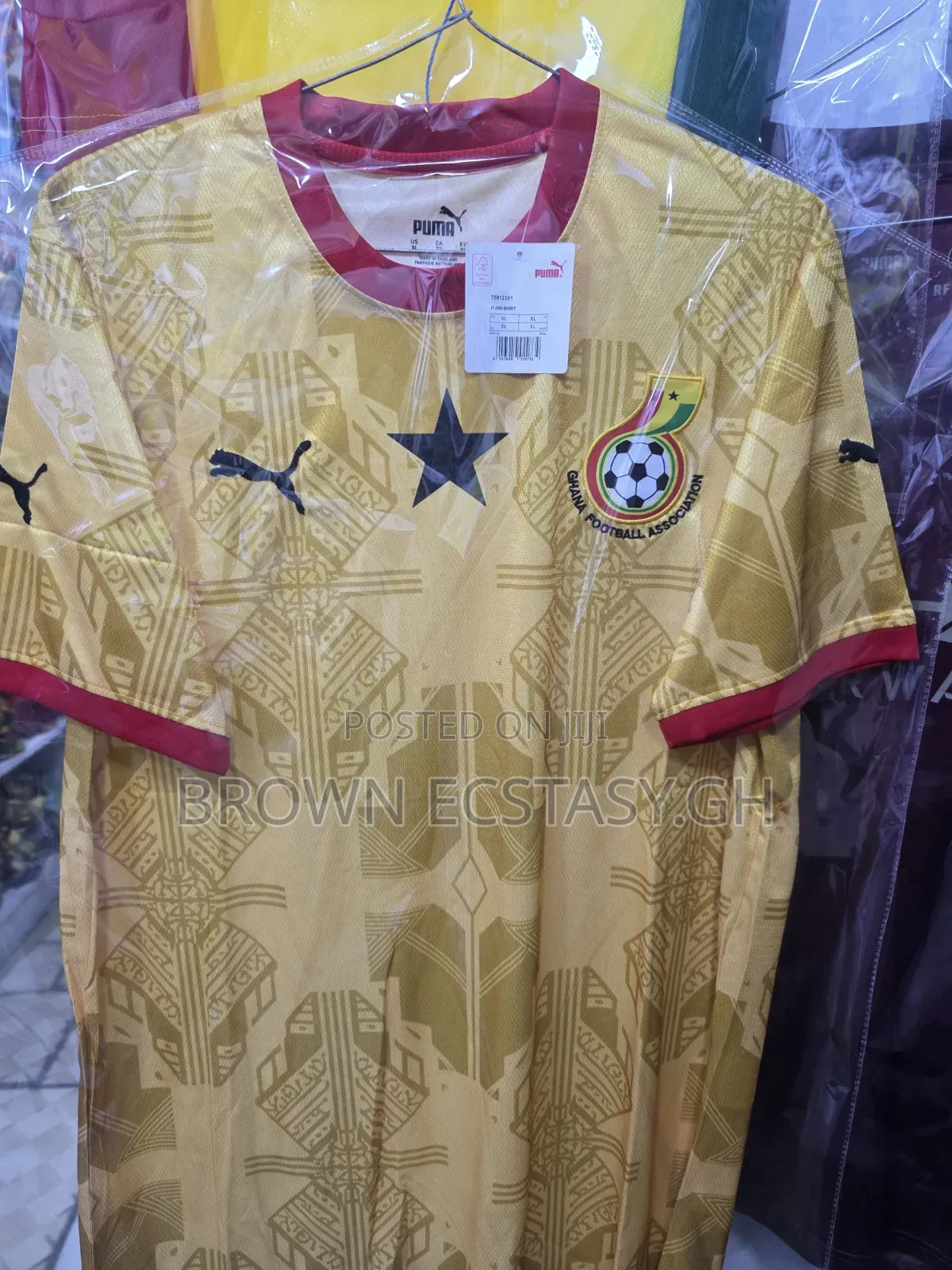 Ghana 2026 World Cup Jersey (Gold)