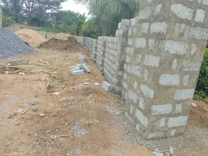 Half Plot of Land for Sale and Is Well Secured With Fence