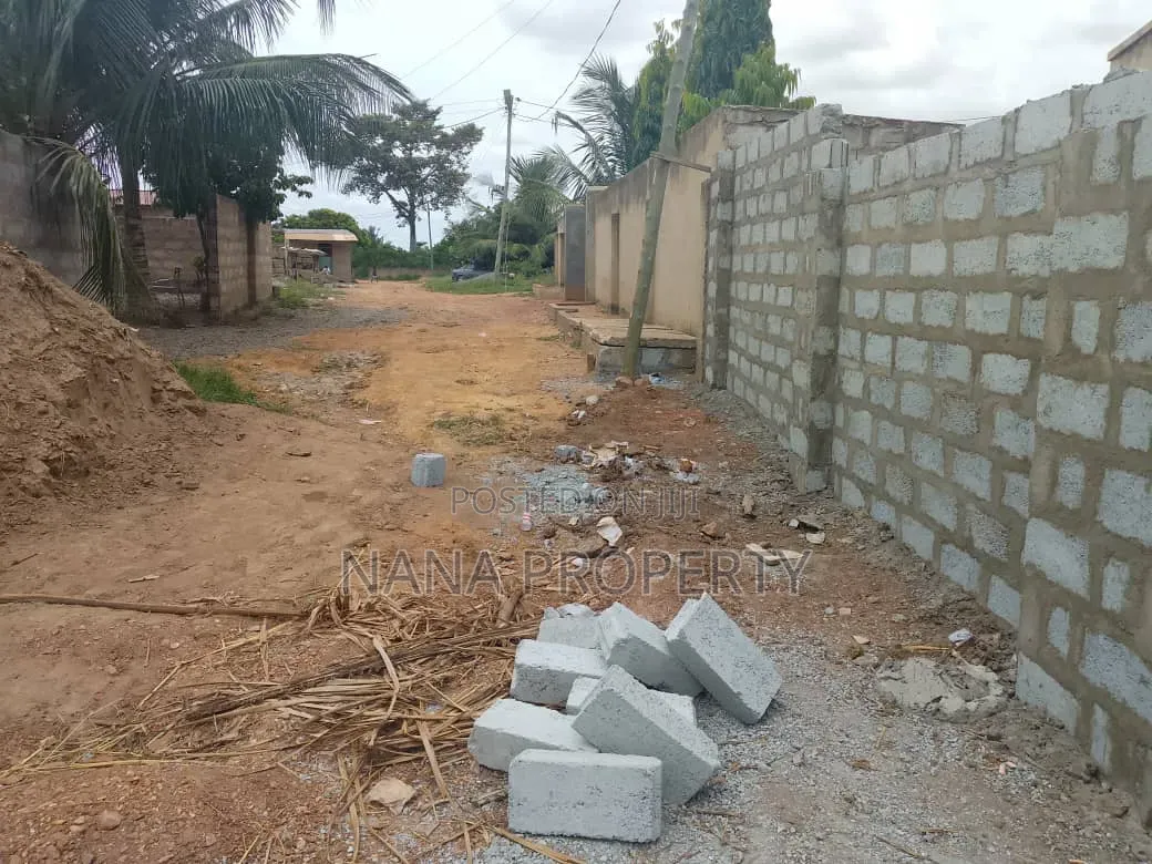 Half Plot of Land for Sale and Is Well Secured With Fence