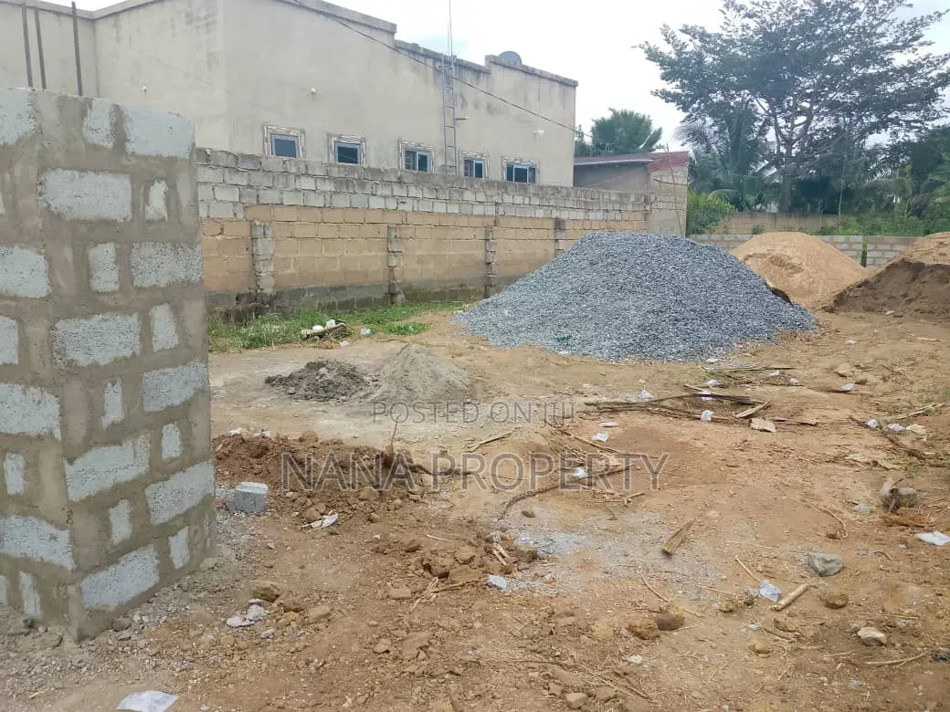 Half Plot of Land for Sale and Is Well Secured With Fence