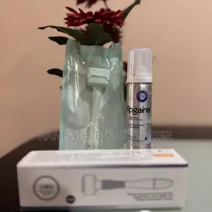 Original Rogaine 5% Minoxidil Plus Adjustable Derma Stamp Combo