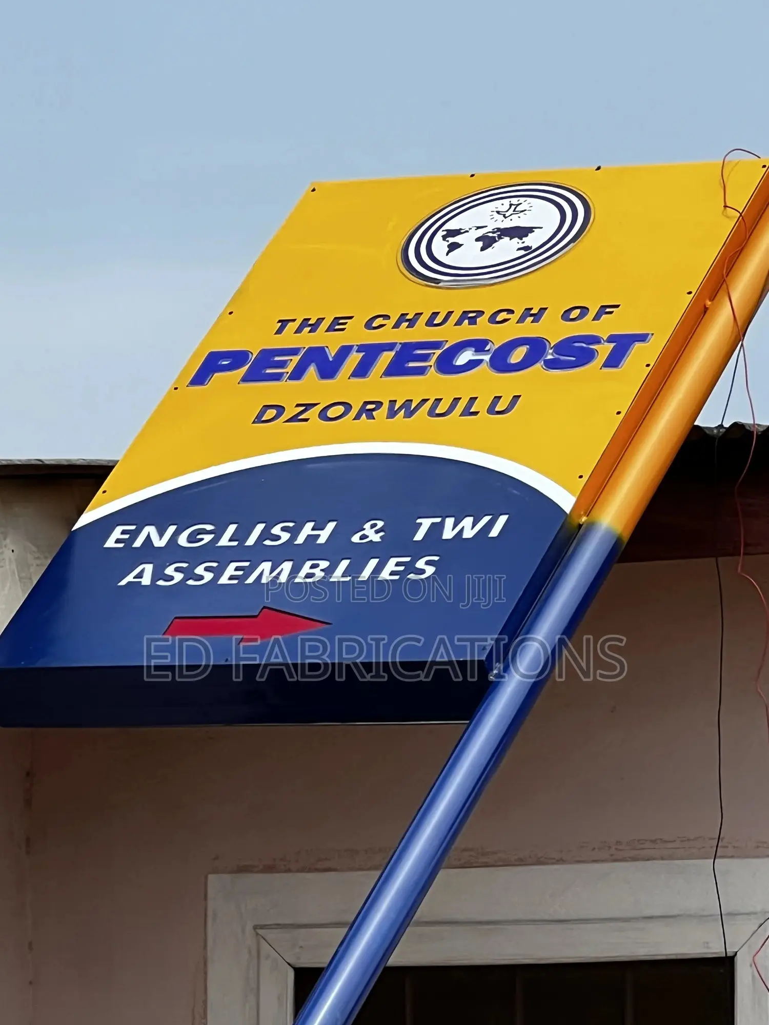 Pylon Signage or Front Back Signage