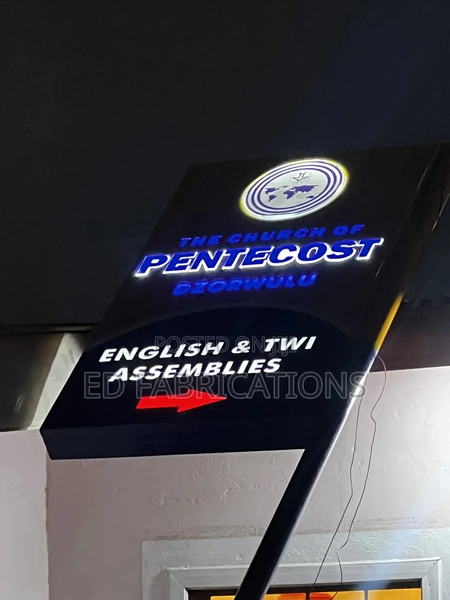 Pylon Signage or Front Back Signage