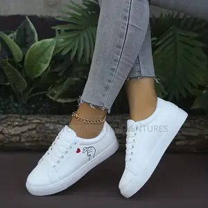 Trendy Love Touch White Sneakers