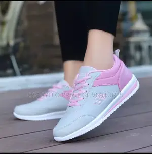Trendy Pink Breeze Comfort Sneakers