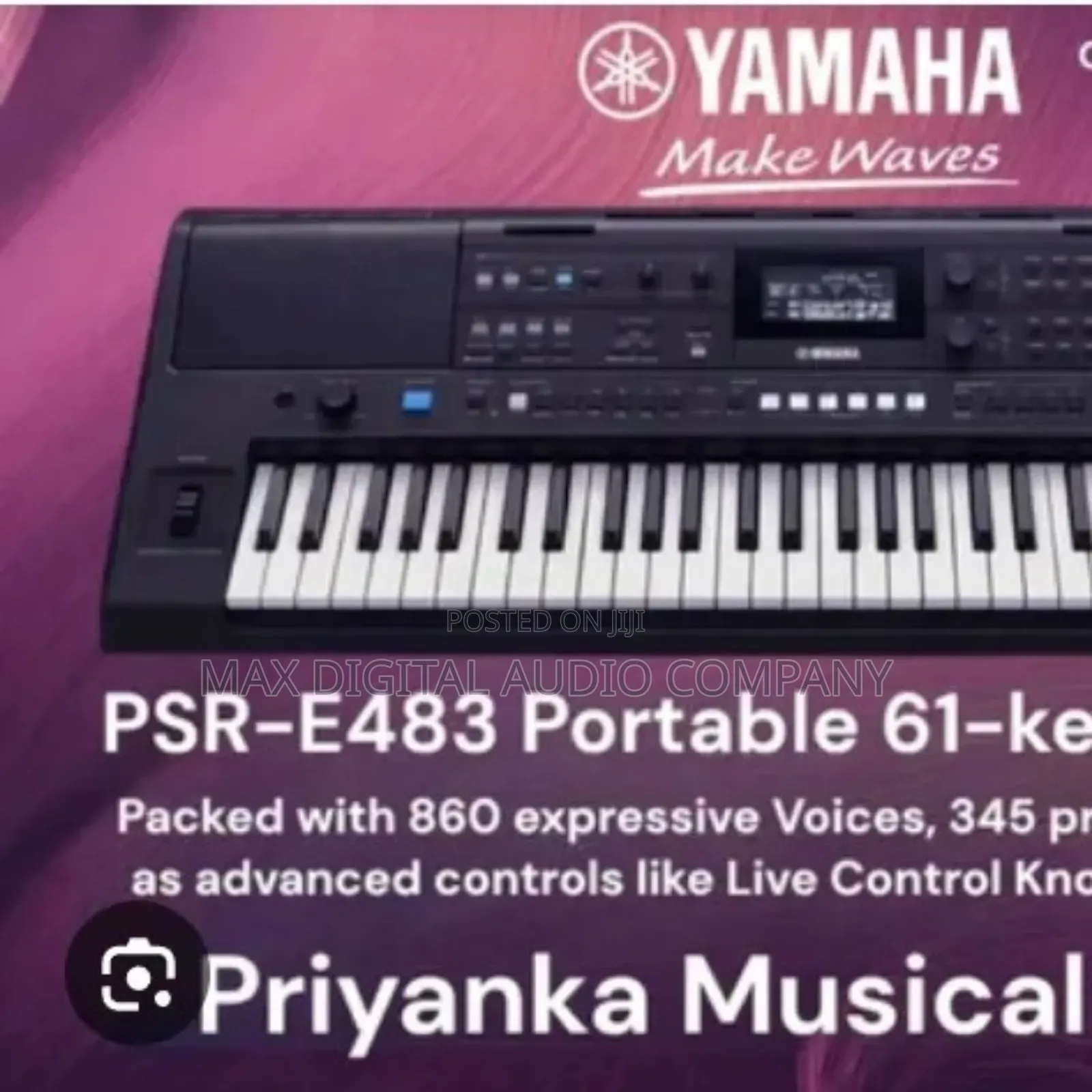 Yamaha PSR E483 Keyboard