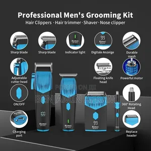 Hair Clippers, Hair Trimmer, Shaver, Nose/Ear Clipper