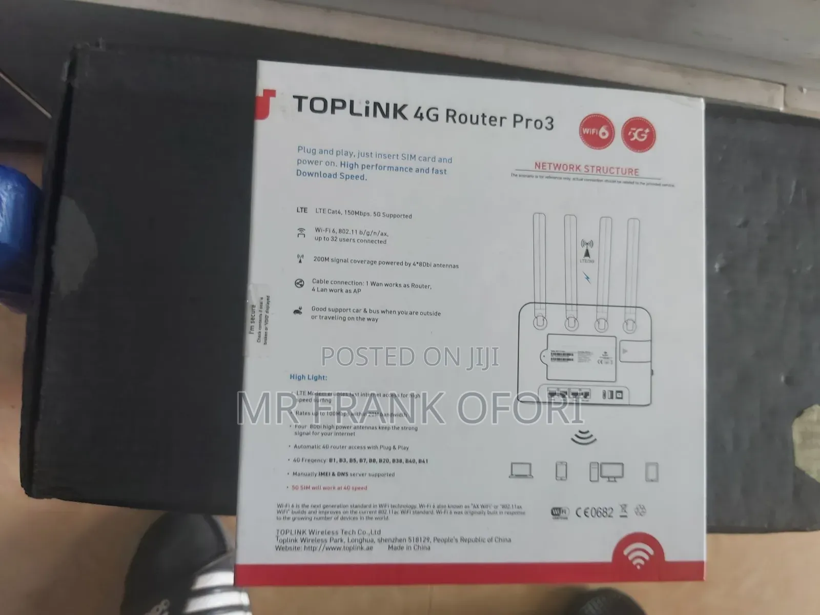 4g/5g Router It Support All Sim