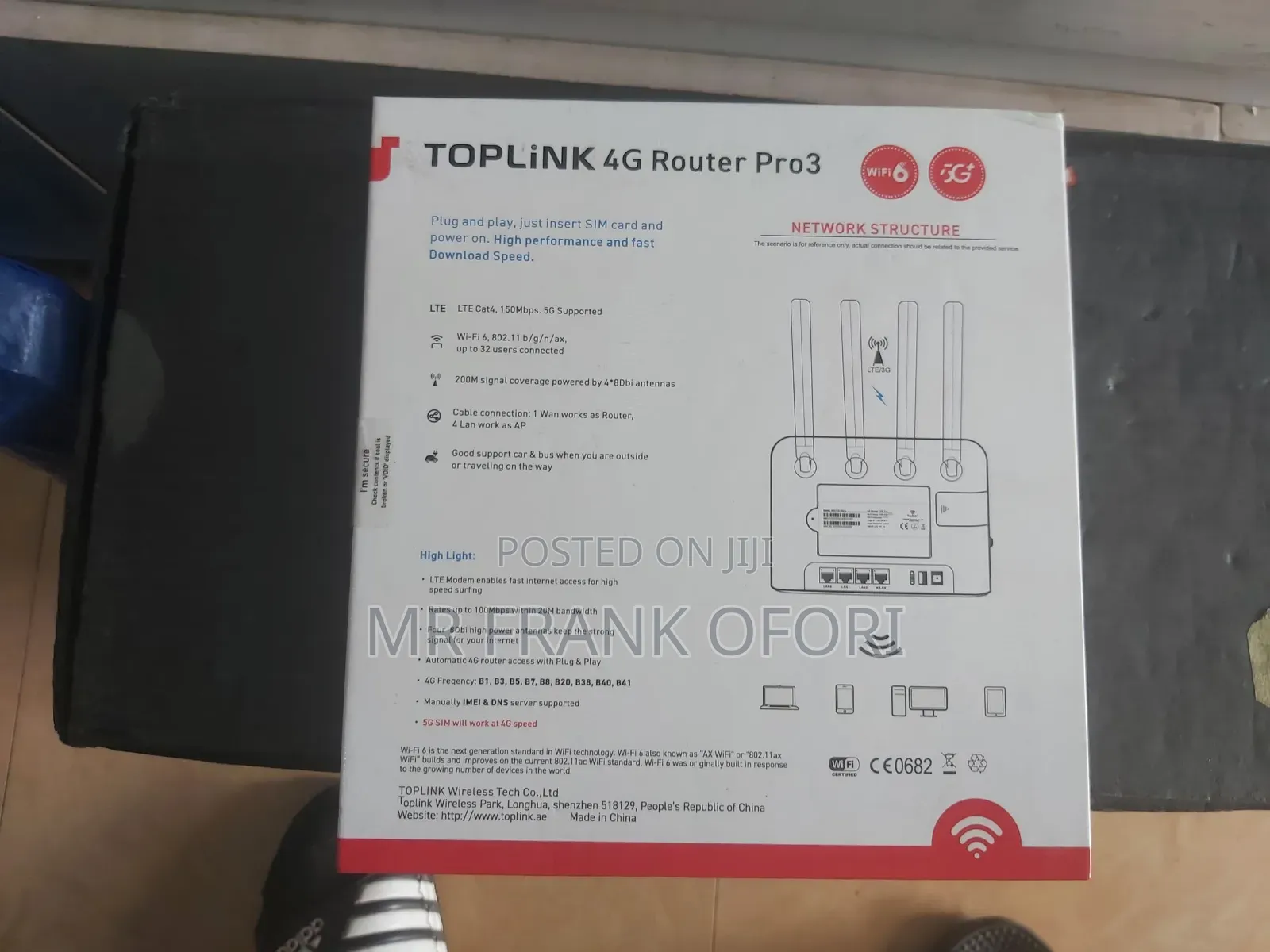 4g/5g Router It Support All Sim