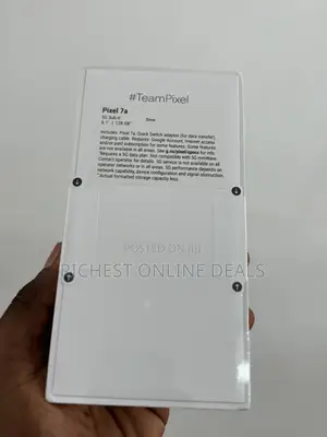 New Google Pixel 7a 128 GB White