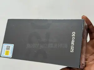 New Samsung Galaxy S20 Ultra 5G 128 GB Black