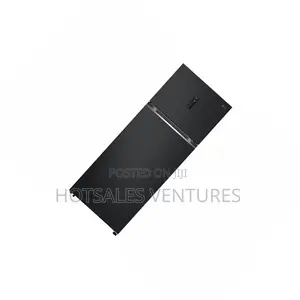 Best Lg 473 Litres Top Freezer Matt Black Fridge - Gn-F452pfaq