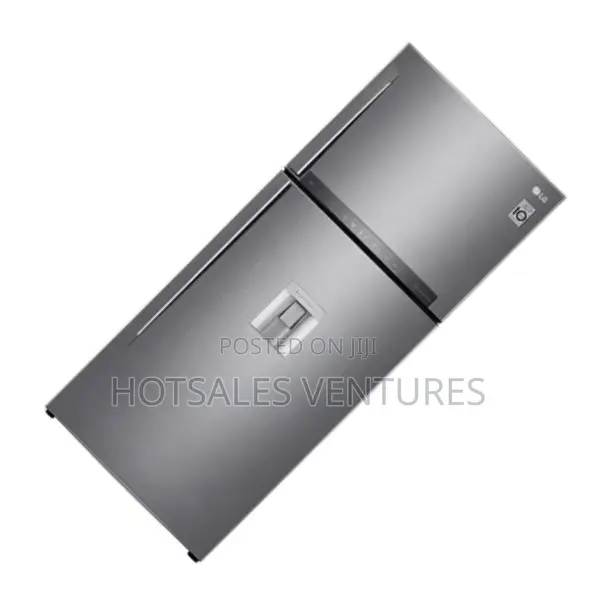 Available Lg 473 Litres Double Door Dispenser Fridge- Gl-C682hlcl