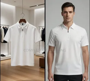 Plain White and Black Club T Shirts Available for Men