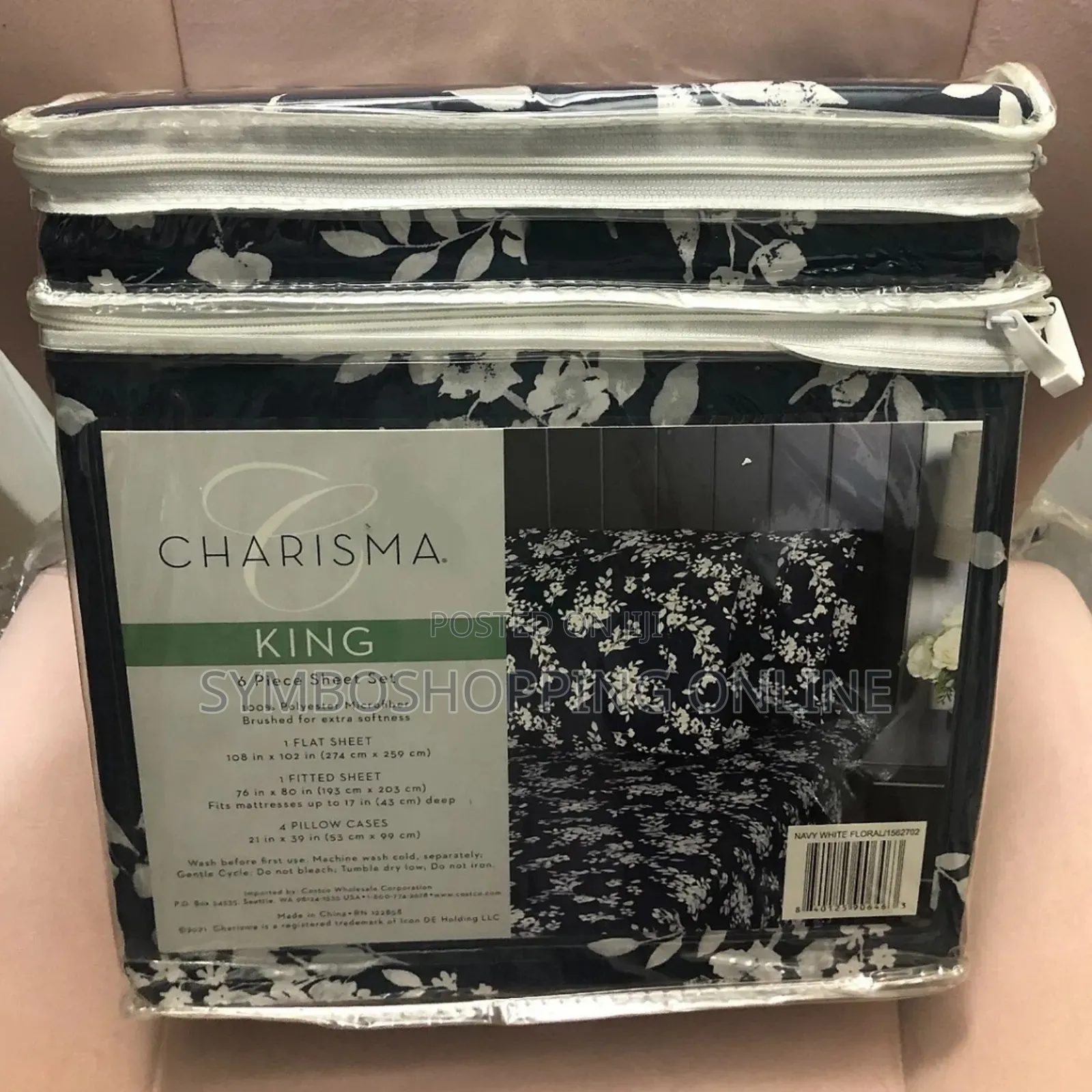 Charisma 6pc King Size Sheet Set