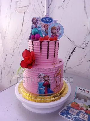 Two Tiers Birthday Cake