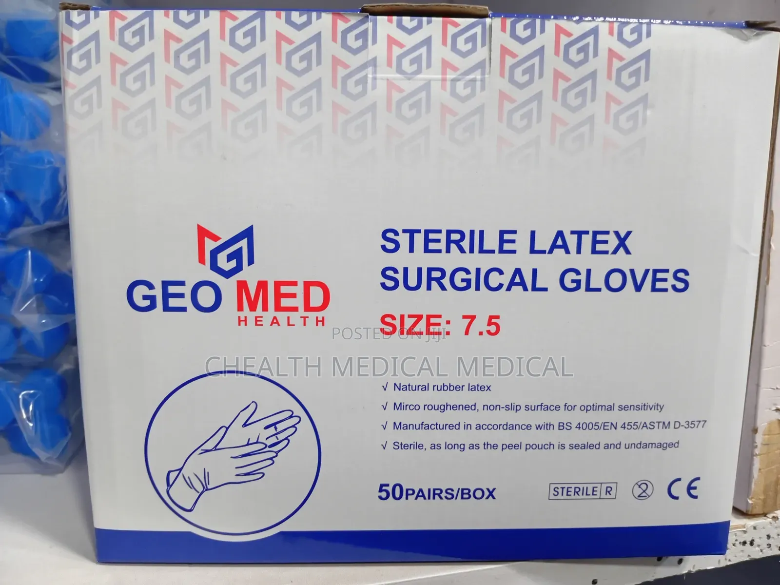 Surgical Gloves 7.5 and 8 and 7