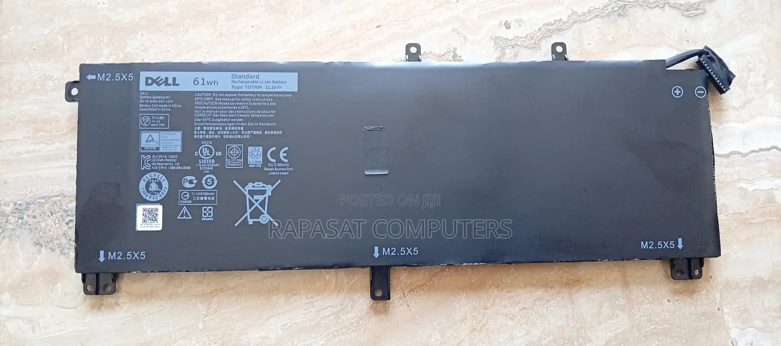 Dell Totrm Battery
