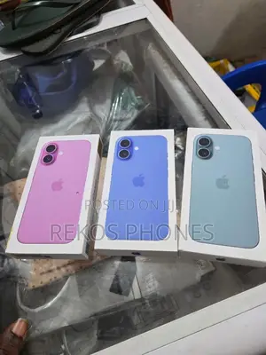 New Apple iPhone 16 128 GB Blue
