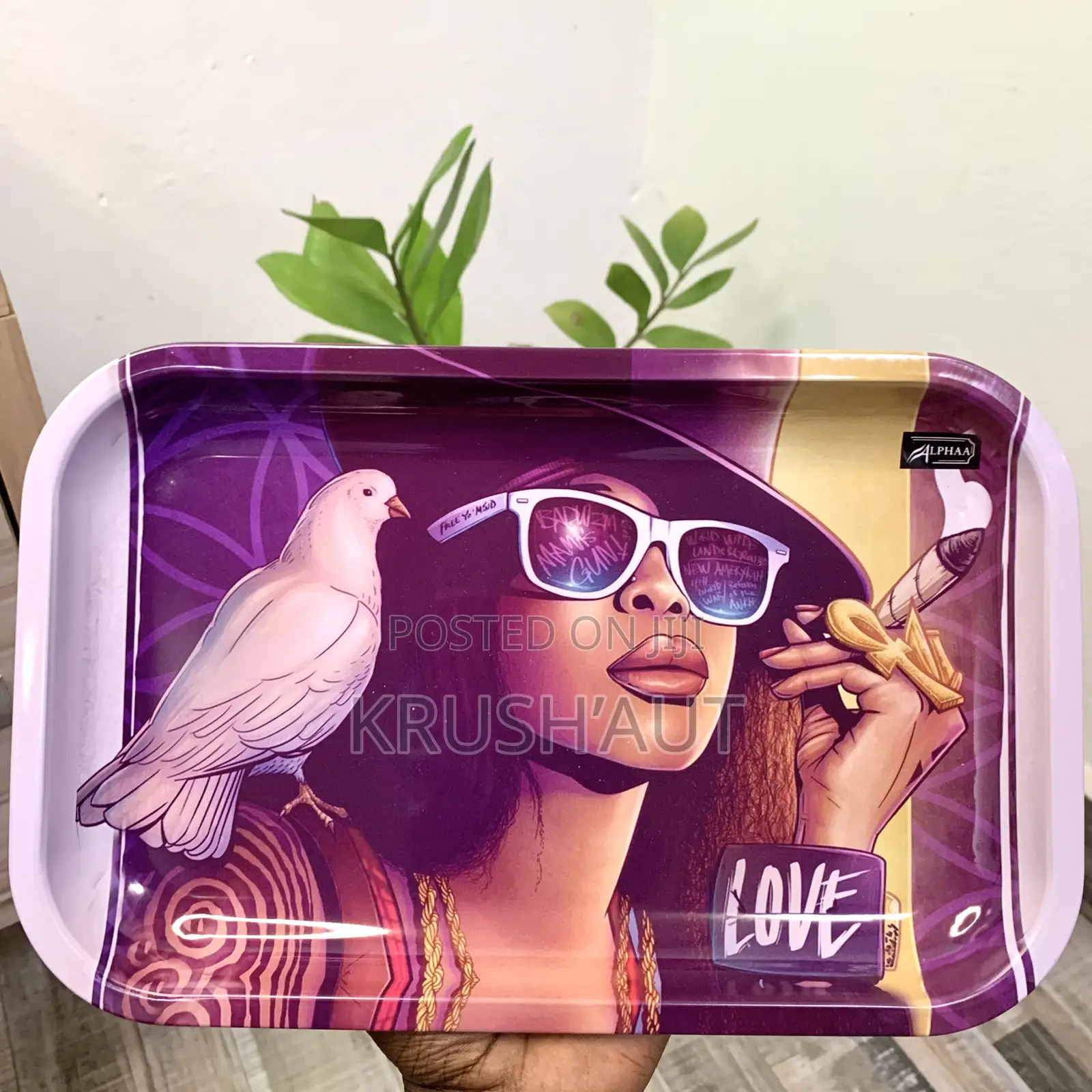 Metal Rolling Tray - Big Size