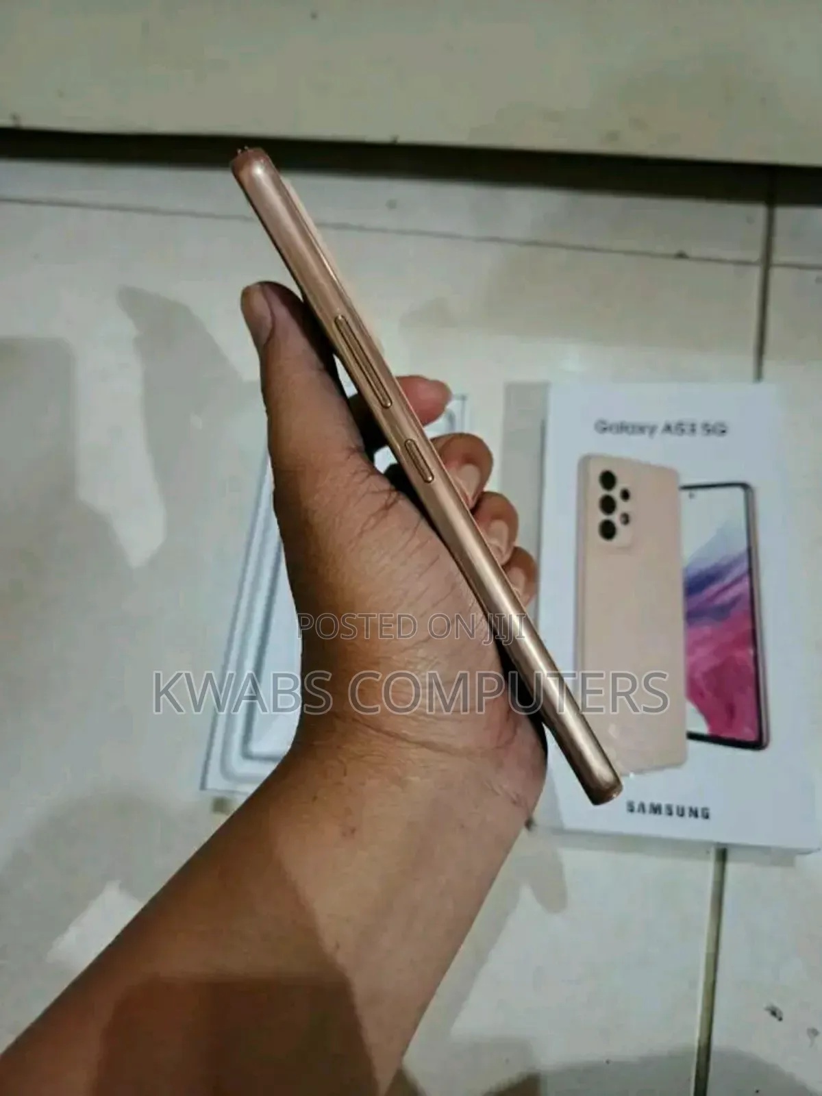 New Samsung Galaxy A53 5G 256 GB Gold