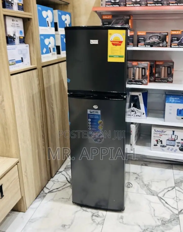 Sleek Pearl Pf-262tix Double Door Electric Fridge(Dark Gray) 