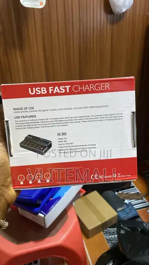 10-Port Usb Fast Charging Hub,