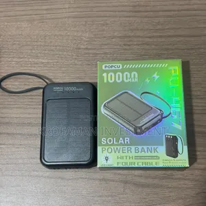 Popcu Solar Power Bank 10000mah