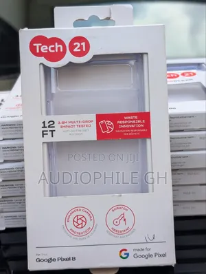 Tech 21 Evoclear - Google Pixel 8 Case - Clear