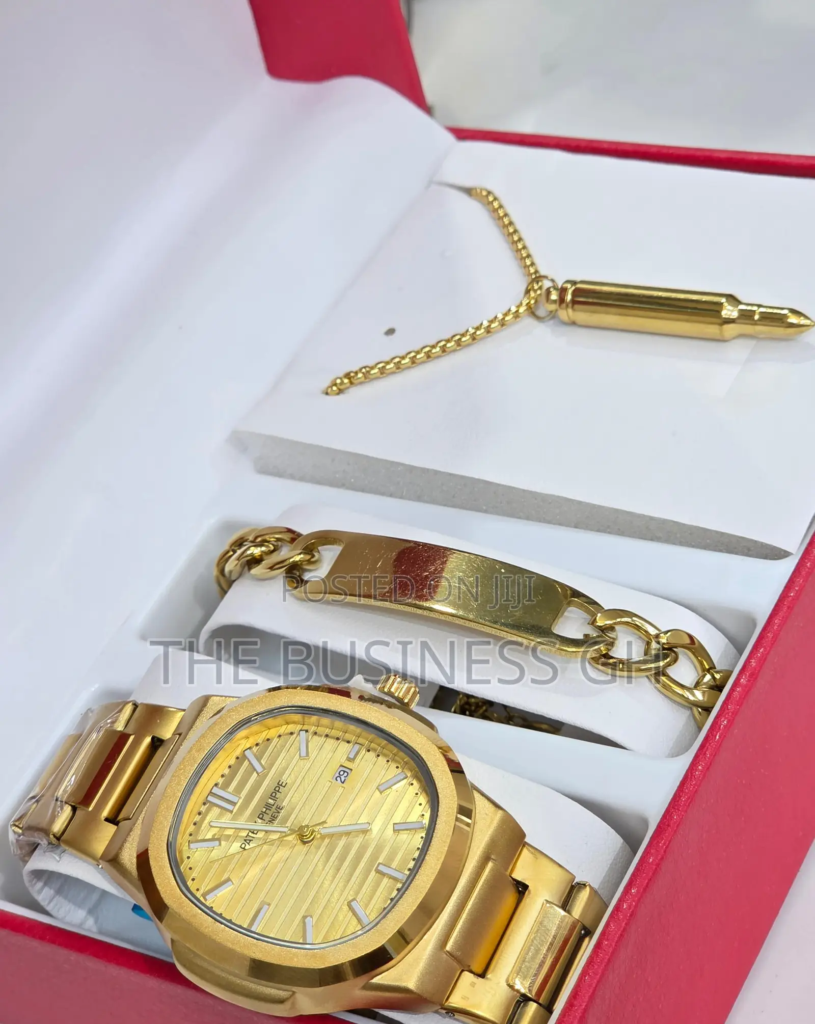 Gold Jewelry Set for Men