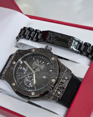 Watch and Bracelet Set for Men