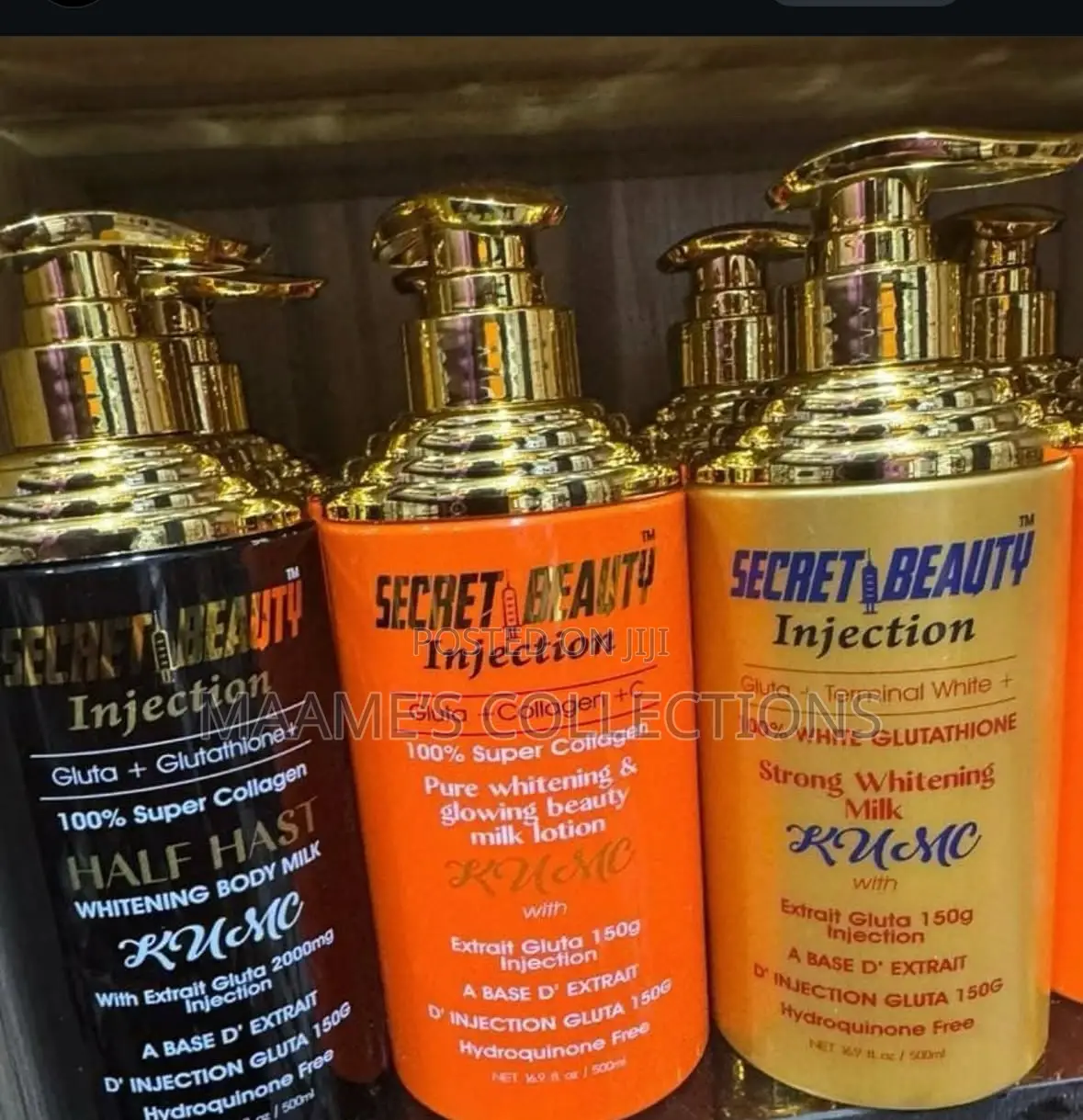 Secret Beauty Injection Body Milk Lotion.