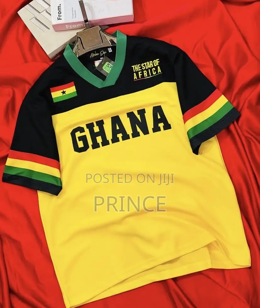 Original Classic Retro Ghana Jersey Available