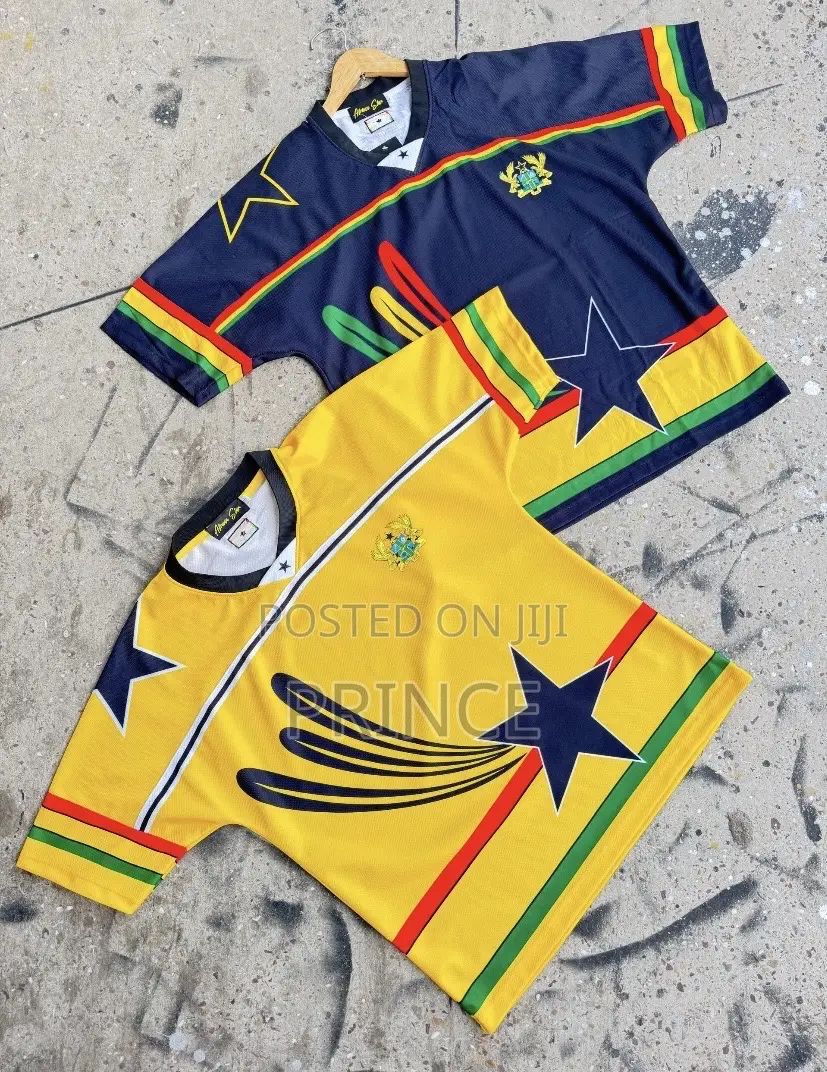 Original Classic Retro Ghana Jersey Available