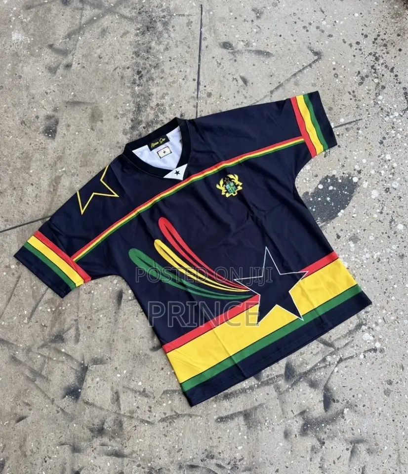 Original Classic Retro Ghana Jersey Available