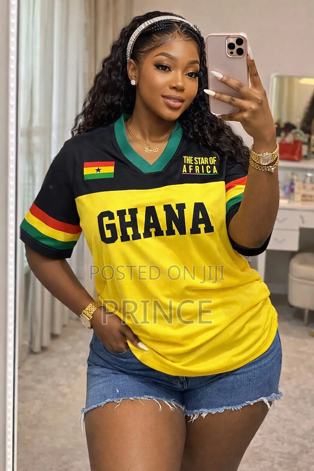 Original Classic Retro Ghana Jersey Available