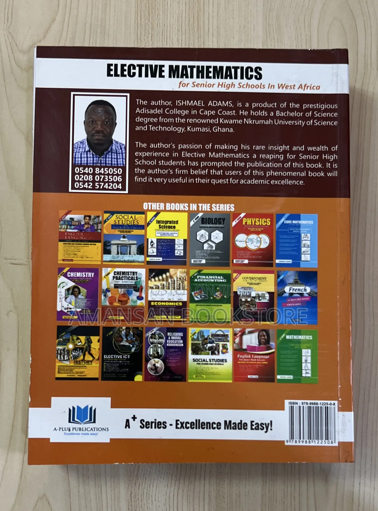 A+ Series Elective Mathematics For Senior High Schools In West Africa