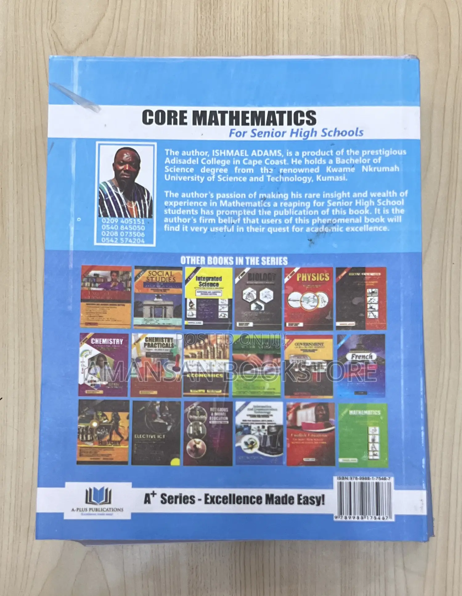 A+ Series Core Mathematics for Senior High Schools in West Africa