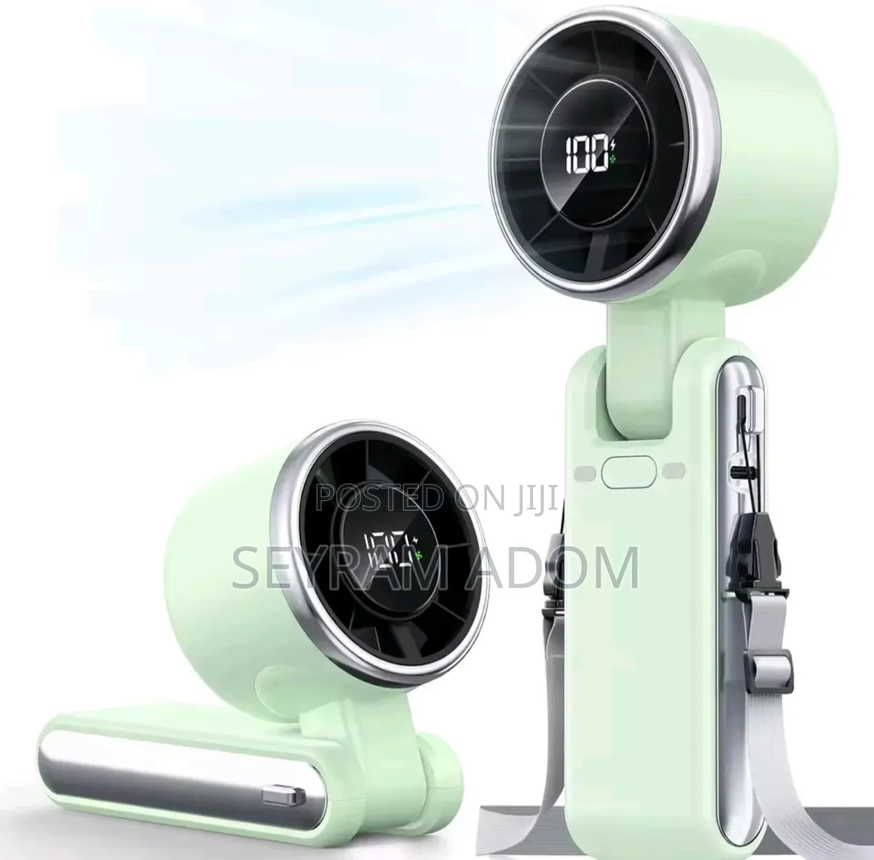 Portable Handheld Fan, With 5-Speed