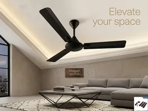 Matte Black Custom Ceiling Fans