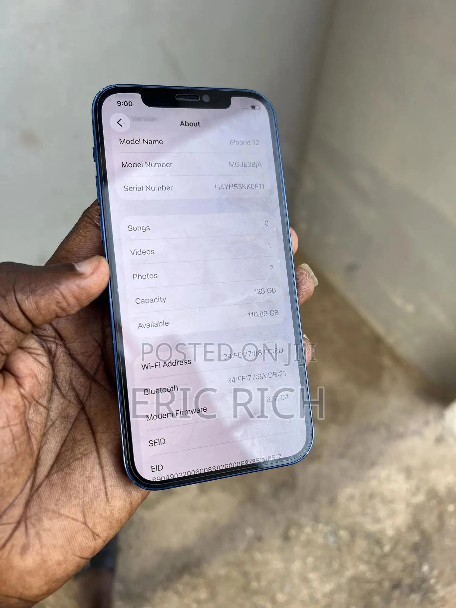 Apple iPhone 12 128 GB Blue