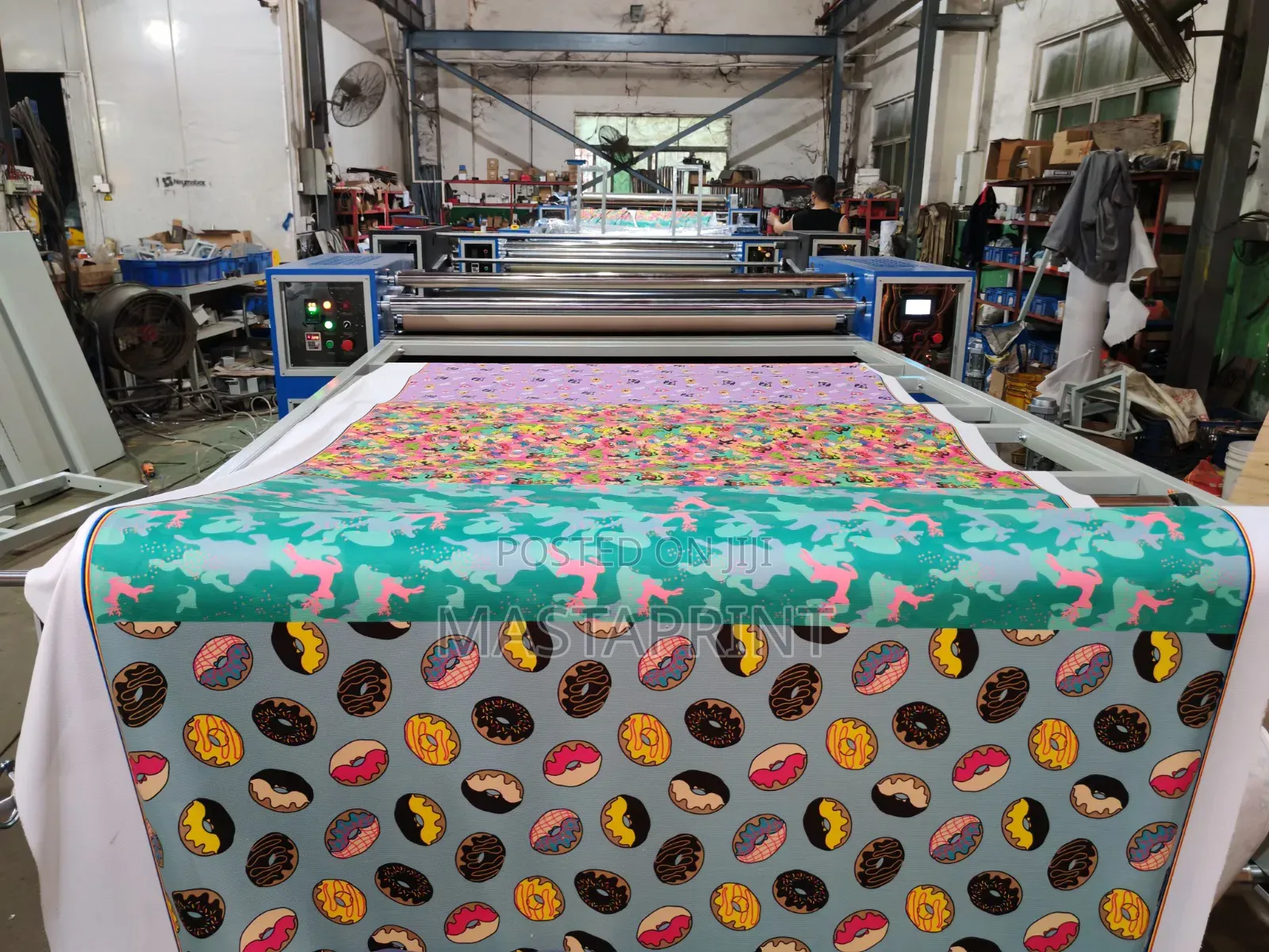 5ft Sublimation Oil Roller Heat Press Machine (Pre Order)