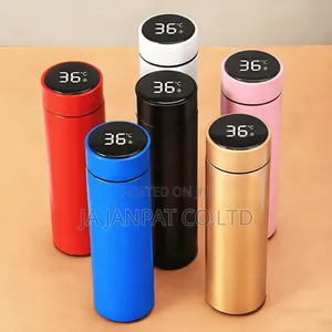 Vacuum Flask With A Temometer