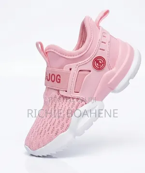 Pink and White Sneaker Girls Size 30