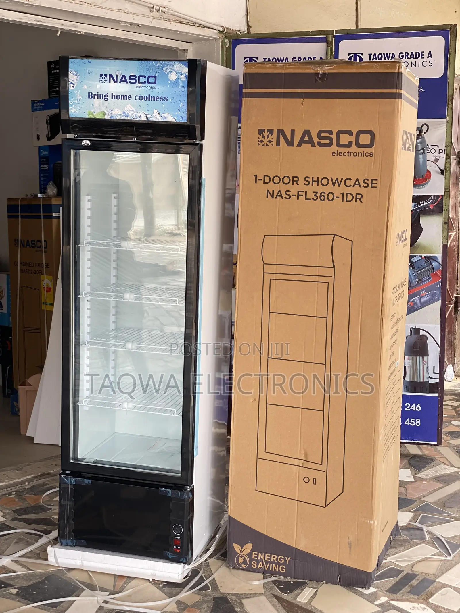 Modified Nasco 298 Liters Display Fridge
