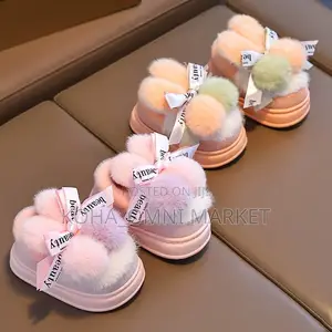 Kids’ Indoor Fluffy Shoes